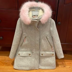 Crew Cuts Girls Winter Wool Coat